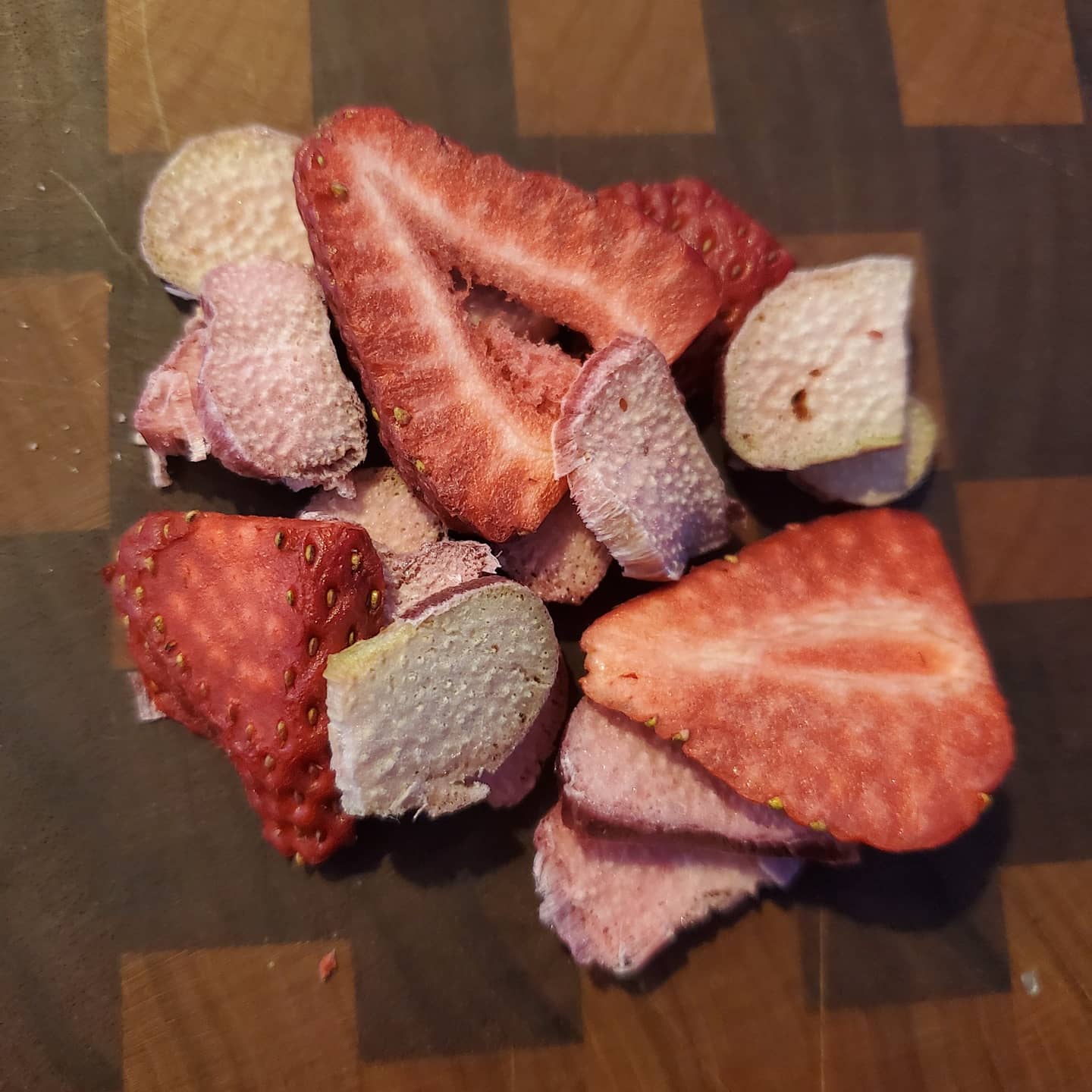 Organic Strawberries with Rhubarb